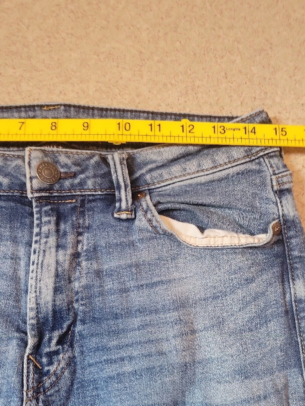 American Eagle Men's Airflex Slim Denim Jeans Size 30 Cotton Stretch - Picture 9 of 12